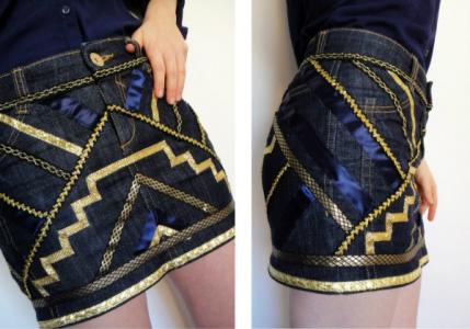 Как оригинально украсить юбку: несколько вариантов декорирования Украшения на юбку своими руками